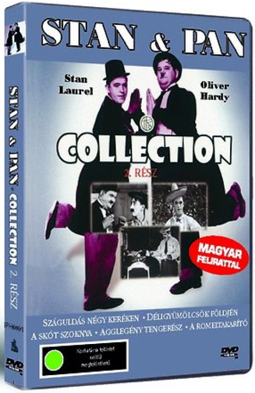 George Jeske - Stan és Pan Collection 2. rész (1923-1925) (DVD) *Antikvár - Kiváló állapotú*