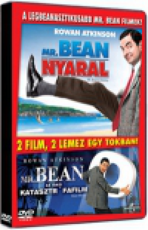 Mr. Bean - Az igazi katasztrófafilm/ Mr. Bean nyaral - 2 film, 2 lemez egy tokban! (2 DVD) *Antikvár - Kiváló állapotú*