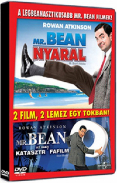 Mel Smith, Steve Bendelack - Mr. Bean - Az igazi katasztrófafilm/ Mr. Bean nyaral - 2 film, 2 lemez egy tokban! (2 DVD) *Antikvár - Kiváló állapotú*