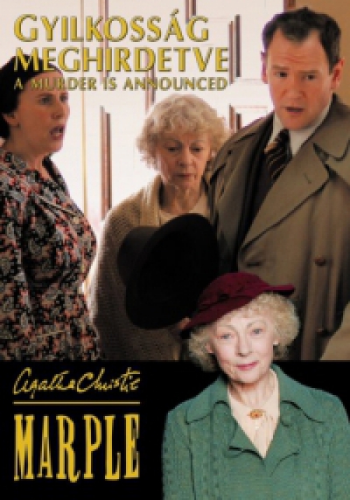 John Strickland - Agatha Christie - Miss Marple - Gyilkosság meghirdetve  (DVD) *Antikvár - Kiváló állapotú* 