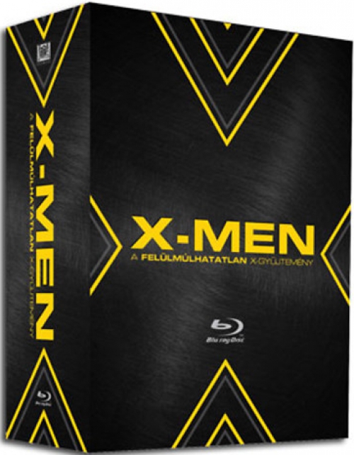 Bryan Singer, Brett Ratner, James Mangold, Matthew Vaughn - X-Men - A Felülmúlhatatlan X-gyűjtemény (5 Blu-ray) *Díszdobozos kiadás* - *Magyar kiadás - Antikvár - Kiváló állapotú*