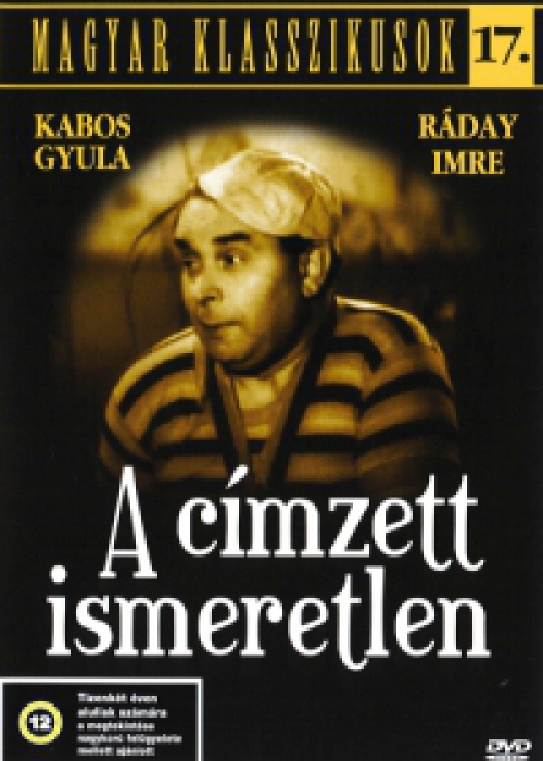 Gaál Béla - Magyar Klasszikusok 17. - Címzett ismeretlen (DVD) *Antikvár - Kiváló állapotú*