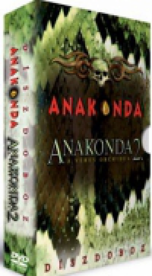 Anakonda 1-2. (2 DVD) *Díszdobozos kiadás* *Antikvár - Kiváló állapotú*