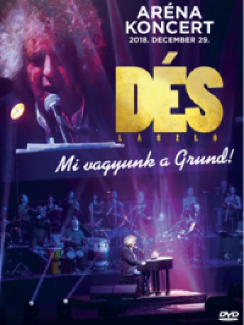  - Dés László - Mi vagyunk a Grund! - Aréna koncert 2018. december 29. (DVD) *Antikvár - Kiváló állapotú*