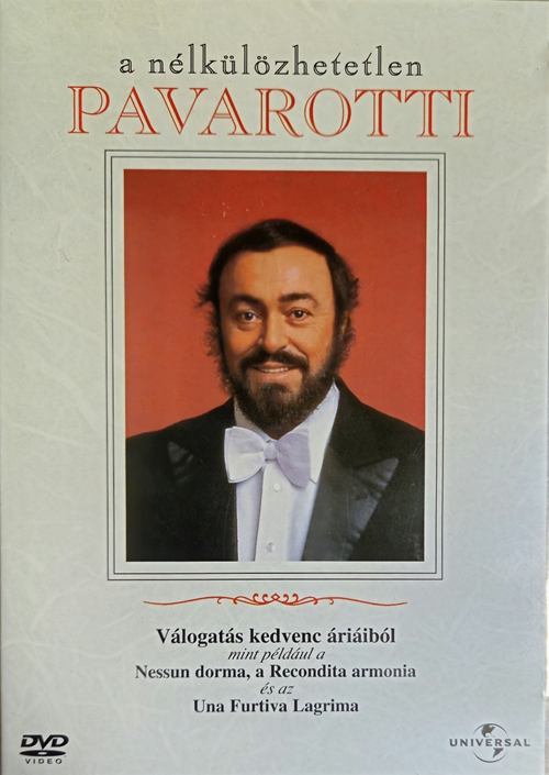  - Luciano Pavarotti - Válogatás kedvenc áriáiból (DVD) *Antikvár - Kiváló állapotú*