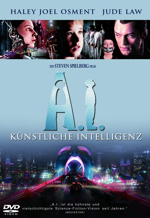 Steven Spielberg - A.I. – Mesterséges értelem (2 DVD) *Digibook-Limitált kiadás* *Antikvár - Kiváló állapotú*