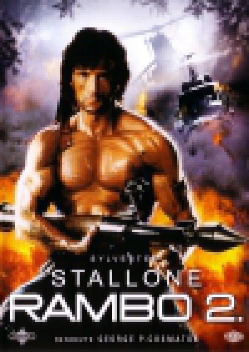 Rambo 2. (DVD) *Legendák Klubja - díszdobozos kiadás* *Antikvár - Kiváló állapotú*