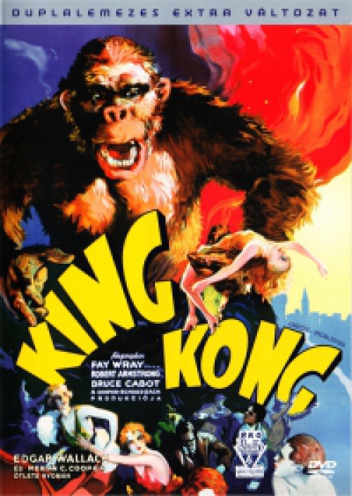 Merian C. Cooper, Ernest B. Schoedsack - King Kong (1933) (2 DVD) Duplalemezes kiadás *Antikvár - Kiváló állapotú*