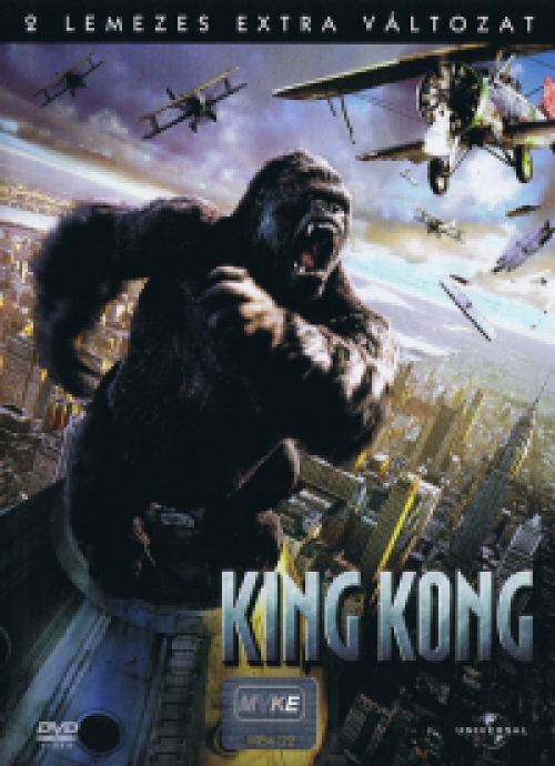 Peter Jackson - King Kong (2 DVD) *2 lemezes extra kiadás* - *Antikvár - Kiváló állapotú*