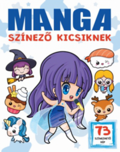  - Manga színező kicsiknek