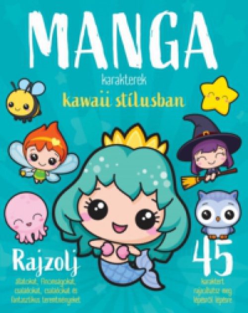  - Manga karakterek kawaii stílusban
