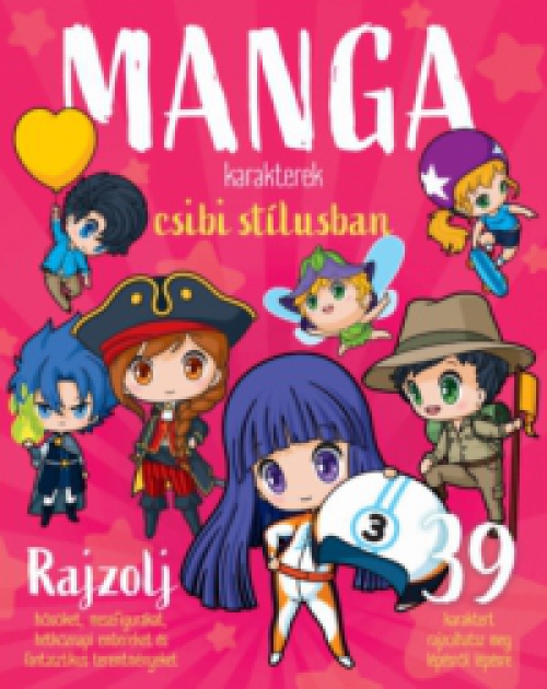  - Manga karakterek csibi stílusban