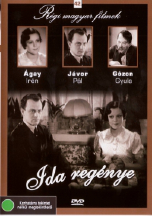 Székely István - Régi magyar filmek 42. - Ida regénye (DVD) *Antikvár - Kiváló állapotú*
