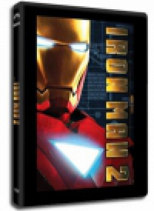 Iron Man 2 - Vasember 2. - limitált, fémdobozos változat (steelbook) (2 DVD) *Antikvár - Kiváló állapotú* 