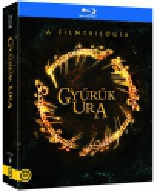 A Gyűrűk Ura - A filmtrilógia (3 Blu-ray) - *Díszdobozos*  *Magyar kiadás -  Antikvár - Kiváló állapotú*