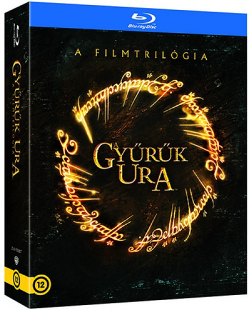 Peter Jackson - A Gyűrűk Ura - A filmtrilógia (3 Blu-ray) - *Díszdobozos*  *Magyar kiadás -  Antikvár - Kiváló állapotú*