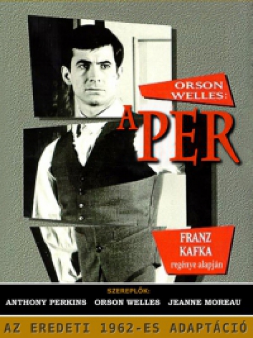 Orson Welles - A per (A klasszikus - 1962) (DVD) *Rendezte - Orson Welles* - *Antikvár - Kiváló állapotú*