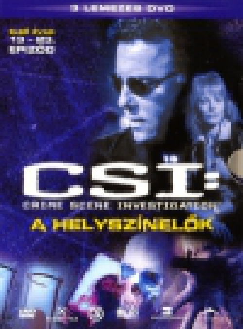 CSI: A helyszínelők - Első évad: 13 - 23. rész (3 DVD) *Antikvár - Kiváló állapotú*