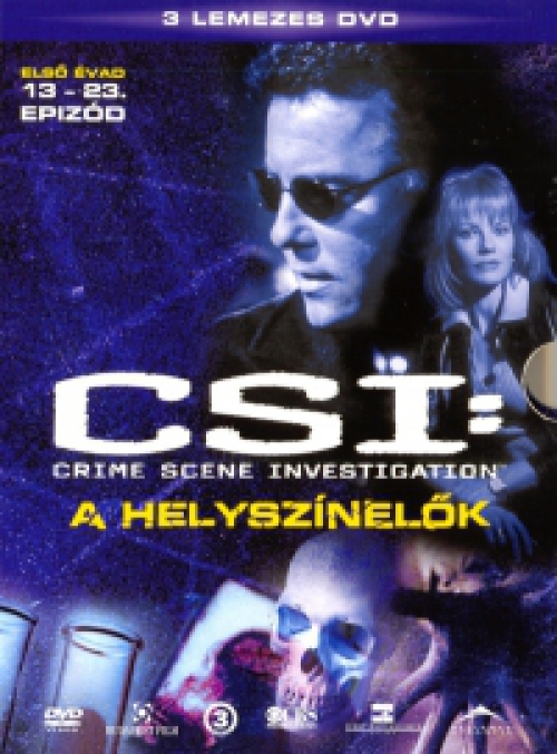 Anthony E. Zuiker - CSI: A helyszínelők - Első évad: 13 - 23. rész (3 DVD) *Antikvár - Kiváló állapotú*