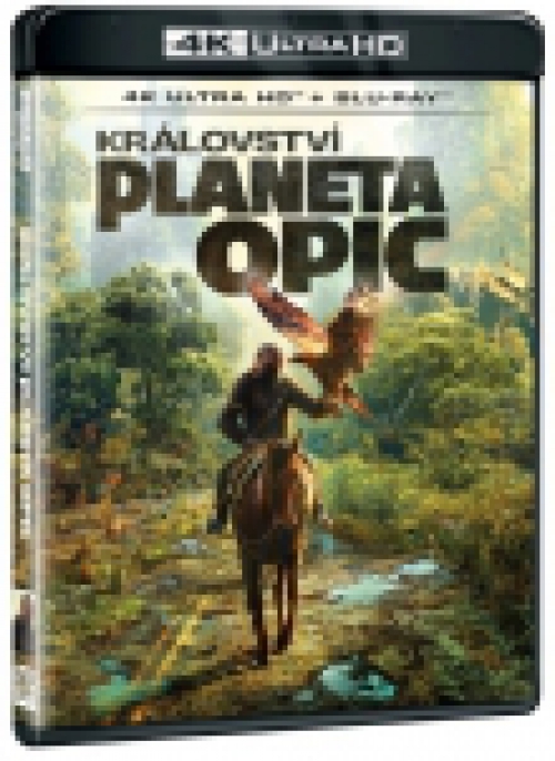 A majmok bolygója - A birodalom (4K Ultra HD Blu-ray + Blu-ray) *Angol hanggal és angol felirattal*