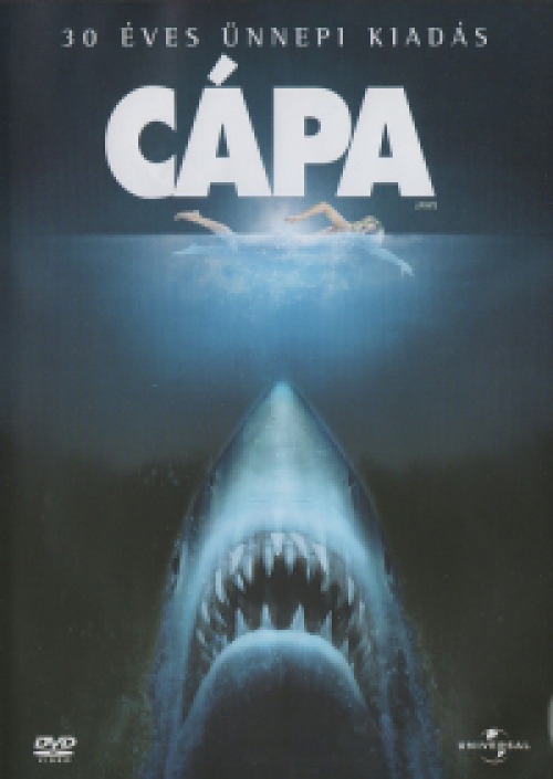 Steven Spielberg - Cápa (2 DVD) *Kétlemezes, 30 éves ünnepi kiadás *Antikvár - Kiváló állapotú*