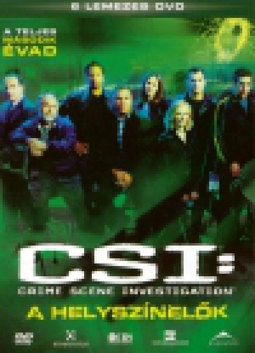 CSI: A helyszínelők - A teljes második évad (6 DVD) *Díszdobozos - Antikvár - Kiváló állapotú* 