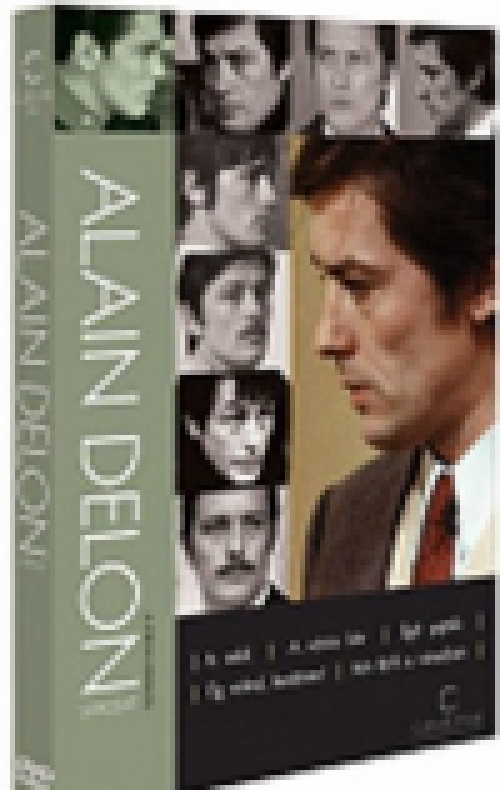 Alain Delon gyűjtemény - A krimi királya (5 DVD) *Díszdobozos* *Antikvár - Kiváló állapotú*