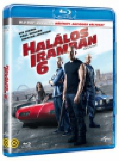 Halálos iramban 6. (Blu-ray) *Bővített, akciódús változat -Magyar kiadás - Antikvár - Kiváló állapotú*