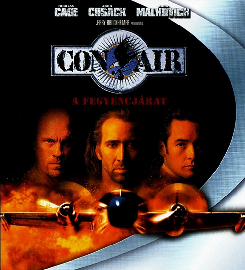 Simon West - Con Air - A fegyencjárat (Blu-ray) (Blu-ray) *Magyar kiadás - Antikvár - Kiváló állapotú*