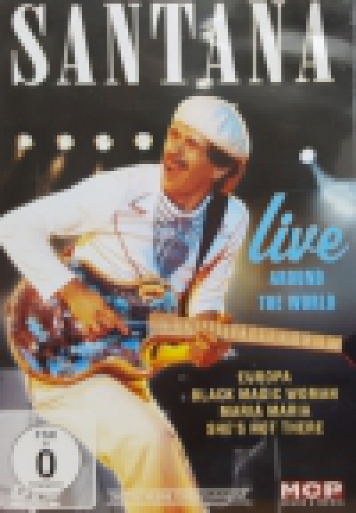 Santana – Live Around The World (DVD) *Antikvár - Kiváló állapotú*