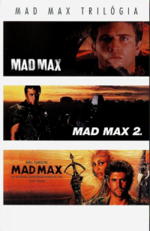 George Miller, George Ogilvie - Mad Max trilógia 1-3. (3 DVD) *Díszdobozos - Vágatlan változat - Magyar felirattal - Antikvár-Kiváló állapotú*