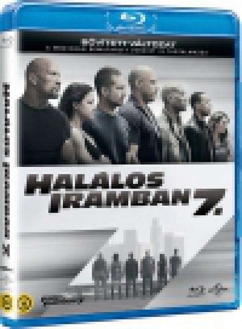 Halálos iramban 7. (Blu-ray) *Bővített változat - Magyar kiadás - Antikvár - Kiváló állapotú*