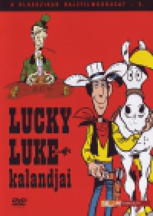 Lucky Luke kalandjai (DVD) *Klasszikus rajzfilmsorozat 3.* *Antikvár - Kiváló állapotú*