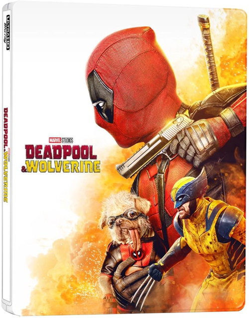 Shawn Levy - Deadpool & Rozsomák (4K UHD + BD) *Limitált fémdobozos változat - Steelbook motiv DP*  *Angol hangot és Angol feliratot tartalmaz* 