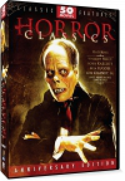 Horror Klasszikusok 50 Filmes Megapack (12 DVD) *Jubileumi kiadás* *Angol hang - Antikvár - Kiváló állapotú*