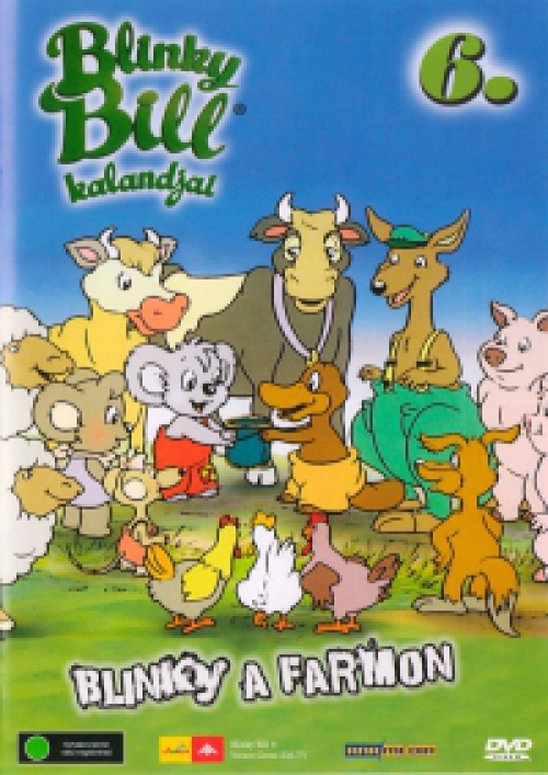 Yoram Gross - Blinky Bill kalandjai 6. - Blinky a farmon (DVD) *Antikvár - Kiváló állapotú*