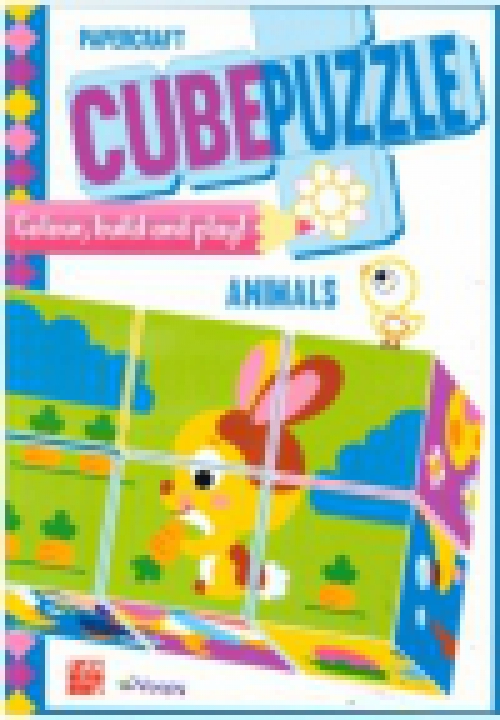 Kocka Kirakó (Cube Puzzle) - Állatok