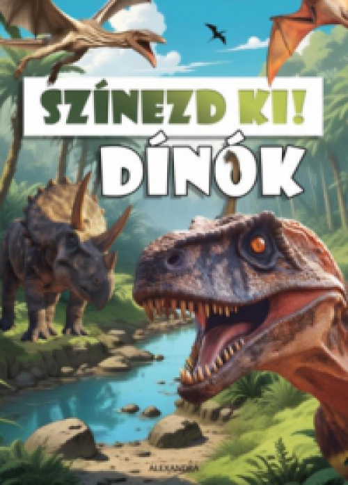  - Színezd ki! - Dinók