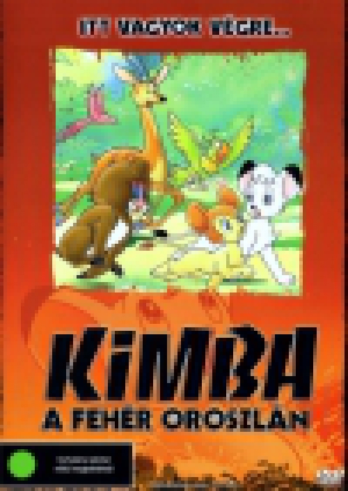 Kimba a fehér oroszlán 1. - Itt vagyok végre... (DVD) *Antikvár - Kiváló állapotú*