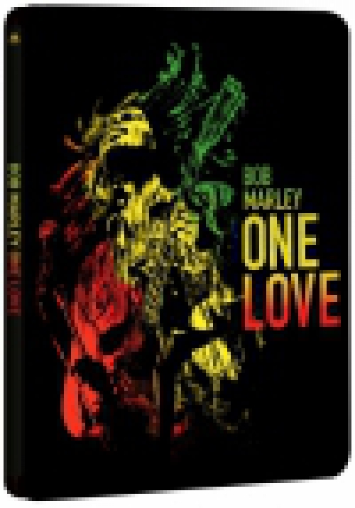 Bob Marley - One Love *Életrajzi mozifilm* (4K UHD Blu-ray) *Limitált fémdobozos változat - Steelbook* *Import - Magyar szinkronnal*