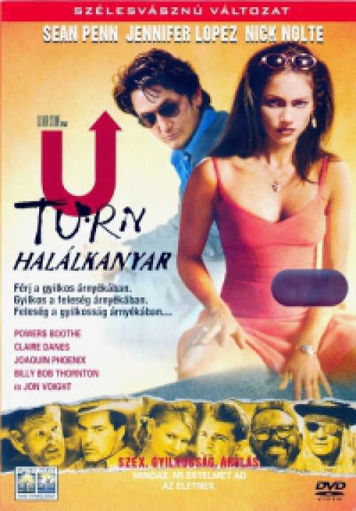 Oliver Stone - U-Turn - Halálkanyar (DVD) *Oliver Stone*  *Antikvár - Kiváló állapotú*