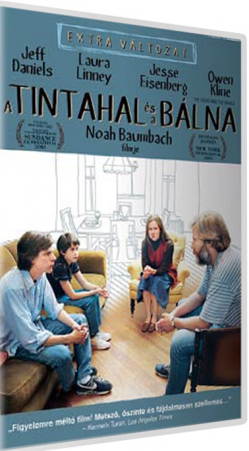  Noah Baumbach - A tintahal és a bálna (DVD) *Antikvár - Kiváló állapotú*