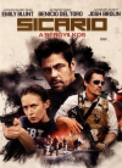 Sicario - A bérgyilkos (Blu-Ray) *Antikvár-Kiváló állapotú-Magyar kiadás*