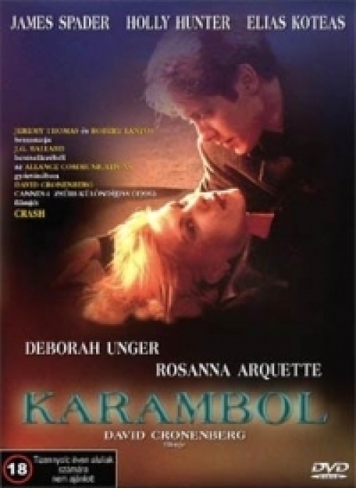 David Cronenberg - Karambol (DVD) *Antikvár-Kiváló állapotú*