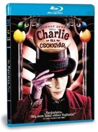 Tim Burton - Charlie és a csokigyár (Blu-ray)  *Antikvár-Kiváló állapotú-Magyar kiadás*